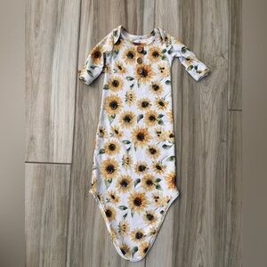 Caden Lane Sunflower Knotted Gown